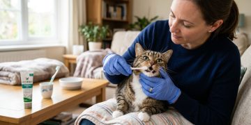 Cara membersihkan gigi kucing